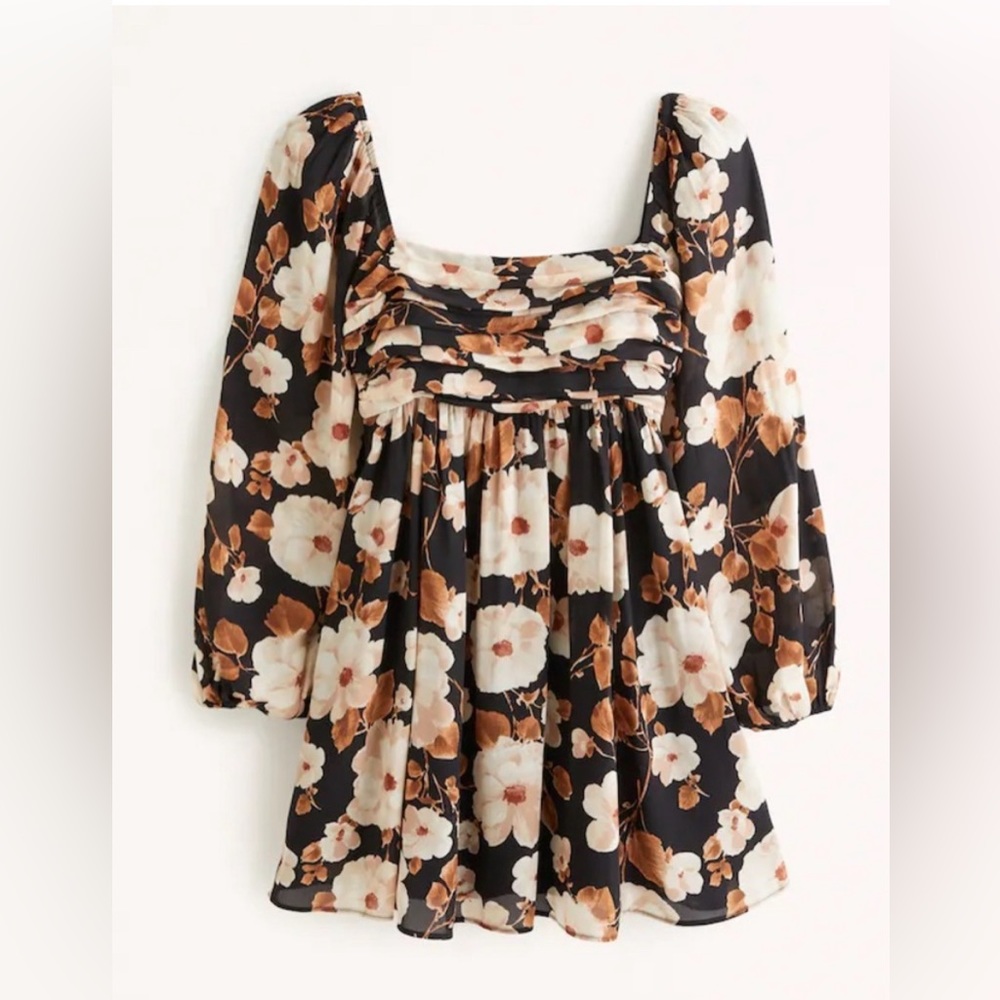 Abercrombie Emerson Balloon Sleeve Dress
